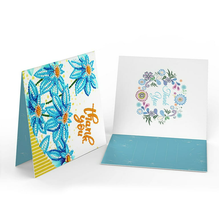 High Quality Diamond Painting Gift Card Happy Birthday Paper