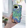 thumbnail image 5 of WIRESTER Shockproof Soft Rubber Cover Case for Google Pixel 10a 6.3" 2026, Irises Vincent Van Gogh, 5 of 5