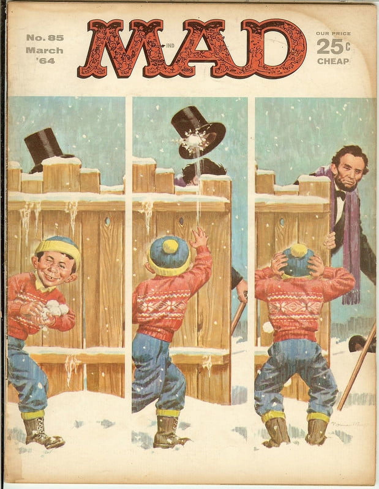 MAD Magazine #85 March 1964 (POOR Condition)