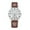 D, variant on TIHLMK Watches for Men Fashion Design Leather Band Analog Alloy Quartz Wrist Watches