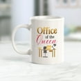 thumbnail image 2 of Office of the Queen 11oz Plastic Coffee Mug Drinkware Gift, 2 of 3