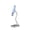 Blue, variant on AI Smart Sensor Nail Light Portable Rechargeable Handheld Automatic Nail Dryer with Screen Display Mini Curing Lamp