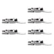 thumbnail image 4 of 6 piezas de trémolo puente silla de para guitarra eléctrica Plata Sunnimix  Sillines de puente de guitarra eléctrica, 4 of 8