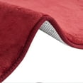 thumbnail image 2 of Sweet Home Collection Memory Foam No Slip Back Bath Mat Rug 17 x 24 Burgundy, 2 of 4