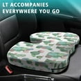 thumbnail image 4 of Premium Cactus Pattern Memory Foam Seat Cushion Ergonomic Chair Pad for Office Chair, Car, Airplane & Bleachers Sciatica, Tailbone Hip & Back Pain Relief - Chair Cushion for Long Office Workers., 4 of 5