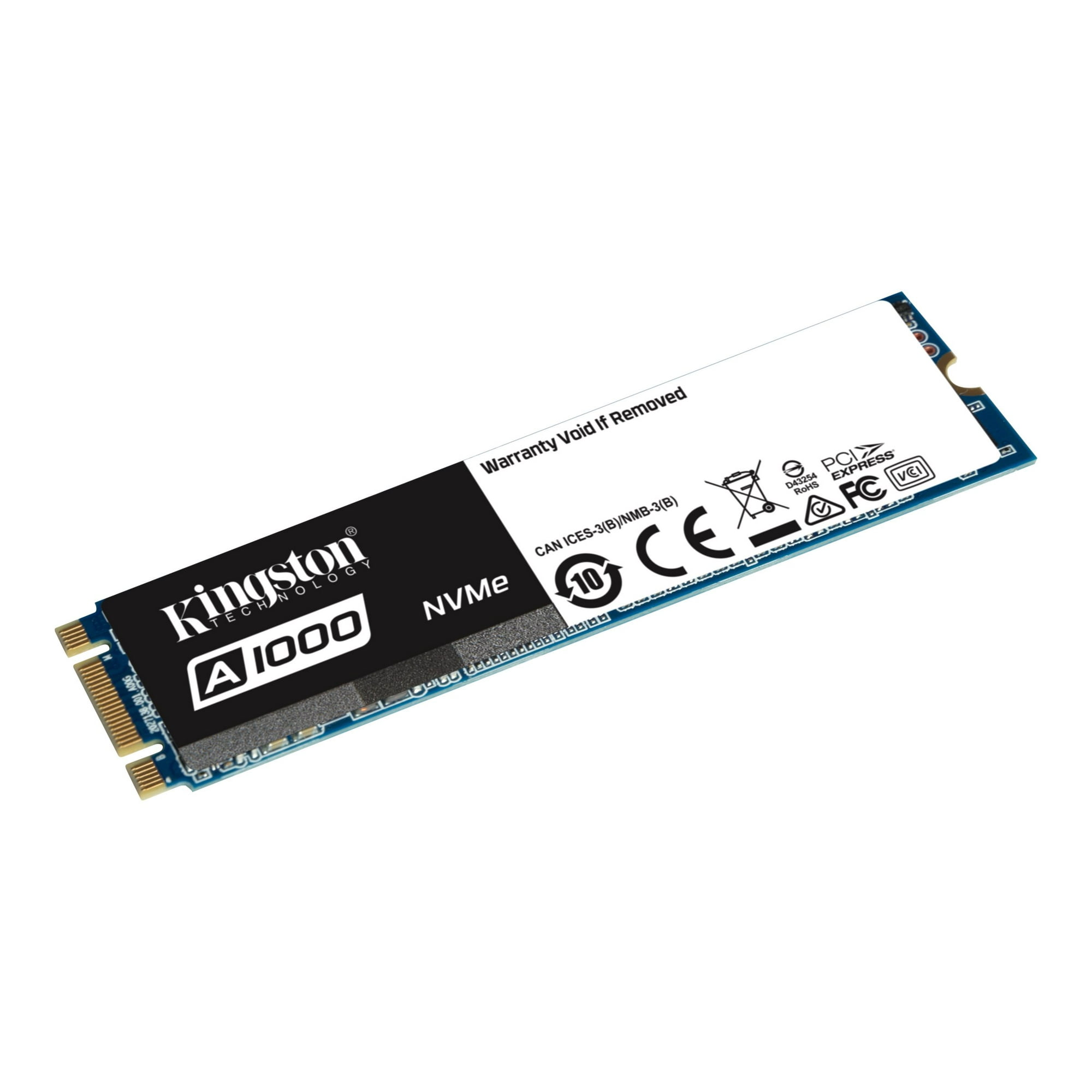 Kingston A1000 SSD 960 GB internal M.2 2280 PCIe 3.0 x2 NVMe Walmart
