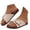 White, variant on Women's Flat Slippers for Women Buckles Slip on Walking Slides Comfortable Cork Sole Outdoor Sandals Summer Beach Shoes Grey Size 8