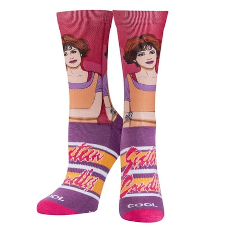 

Cool Socks Sixteen Candles Womens Crew Length Funny Graphic Print- Large