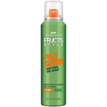 Garnier Fructis Style Frizz Guard Anti-Frizz Dry Spray, 3.1 (The Best Anti Frizz Hair Products)