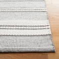 thumbnail image 5 of SAFAVIEH Kilim Adam Striped Polyester Area Rug, Ivory/Grey, 8' x 10', 5 of 10