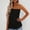 Black, variant on Women's Tanks Casual Sleeveless Summer Top Loose Fit Bandeau Tank Lightweight Holiday Shirt for Women Black S
