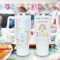 thumbnail image 2 of Happy 30th Birthday Gifts for Women, 40 oz Tumbler with Handle and Straw Lid, 30 Years Old Gifts Idea for Her, Thirty Birthday Present Back in 1994 Tumbler Cup（White）, 2 of 6