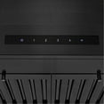thumbnail image 5 of ZLINE 24" Convertible Vent Wall Mount Range Hood in Black Stainless Steel (BSKEN-24), 5 of 5
