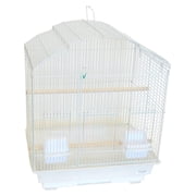 JTAOT 3/8-Inch Bar Spacing ShellTop Small Cage, 18-Inch by 14-Inch, White
