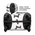 thumbnail image 3 of Bingfone Dachshund Dog Puppy Luggage Cover Washable Suitcase Cover Protector Anti-scratch Suitcase cover Fits 18-32 Inch Luggage, 3 of 8
