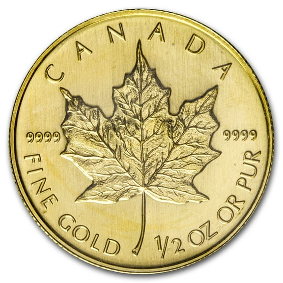2008 Canada 1/2 oz Gold Maple Leaf BU
