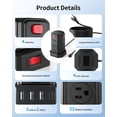 thumbnail image 2 of Protector contra sobretensiones SMALLRT, 12 tomas de corriente alterna, 4 USB, 1 USB C, 2 of 7