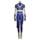 thumbnail image 4 of Disfraz de Kitana para mujer adulta, disfraz de Mortal Kombat, juego de rol de fantasía, ropa de fiesta de Halloween para mujer, 4 of 5