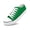 green, variant on Women’s Classic Low‑Top Canvas Sneakers, Lace‑Up Casual Comfort Walking Tennis Flats for Ladies