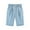 Light Blue, variant on Otqutp Girls Knee Length Athletic Shorts Cotton Comfy Active Shorts Running Jogger Pants Kids Workout Gym Activewear