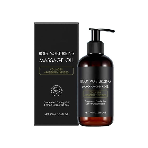 Firming Body Massage Oil – Helps Smooth The Appearance of Cellulite & Improve Skin Texture – Refreshing Aromatherapy Body Oil for Legs & Full Body – 100ml