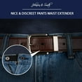 Elastic Waist Extenders, 6Pack Adjustable Expanders for Jeans & Pants