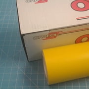 Yellow 24" x 30 Ft Roll of Oracal 631 Vinyl for Craft Cutters and Vinyl Sign Cutters
