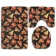 thumbnail image 1 of ABPHQTO Pizza divertida Juego de alfombras de baño de 3 piezas Alfombra de baño Alfombra de contorno y tapa de inodoro ABPHQTO Cont-CHAPPLE-21263, 1 of 2