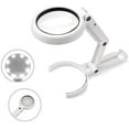 thumbnail image 1 of 5X Magnifying Glasses With Light - Handheld Magnifying Glass, Desktop Magnifying Glasses With 8 Led For Seniors Reading, Hobby, Crafts, Computer Repair And Jewelry Magnifying Glass Black, 1 of 8