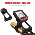 thumbnail image 2 of Bicicleta Soporte para ordenador de bicicleta MTB soporte de montaje de luz para cámara de vástago de bicicleta de carretera (negro) Tmvgtek Accesorios para bicicletas, 2 of 9