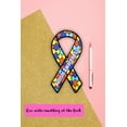 thumbnail image 3 of The Awareness Company Autism Awareness Paper Ribbons 50 Pack, 8 inches by 4 inches, 3 of 4