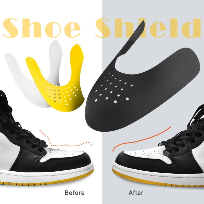 3 Pair Shoe Shield Crease Protectors Sneaker Toe box