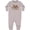 AC-Heather Grey, variant on Real Cowboys Baby Fleece Romper
