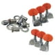 thumbnail image 5 of 6x clavija de afinación de guitarra de aleación de Zinc, perillas de clavija con tornillos, tuercas, juntas para accesorios de guitarra, 5 of 9