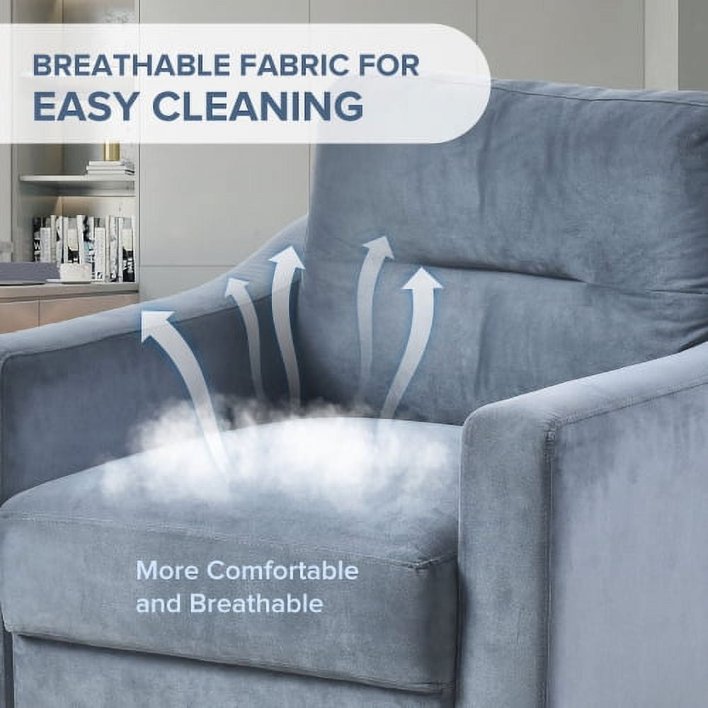 BSHTI Couch Comfortable Sectional Couches and Sofas for Living Room Bedroom Office Small Space