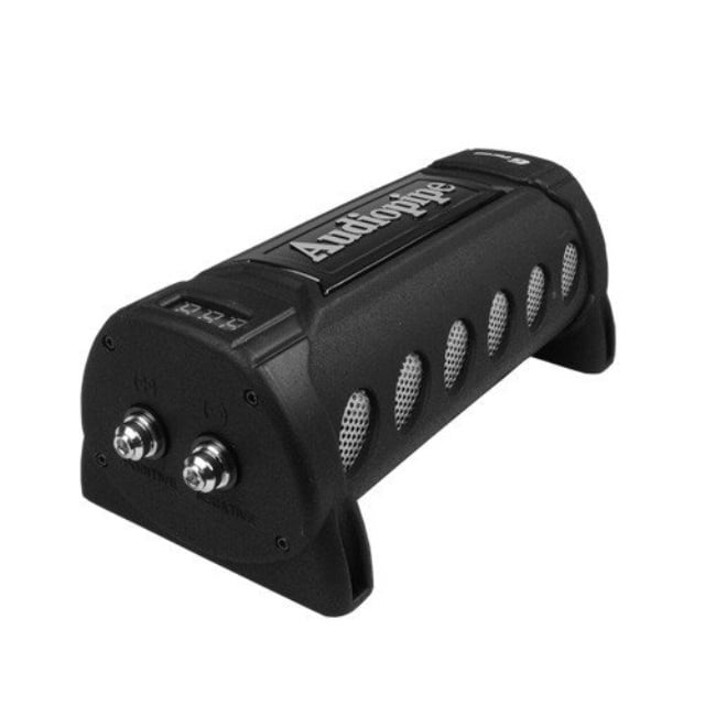 New Audiopipe ACAP-6000 6 Farad Power Car Audio Capacitor Digital Display Black Nippon