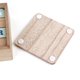 thumbnail image 5 of Posavasos rústicos de madera con soporte para taza de café, aislamiento térmico cuadrado Vintage, alfombrilla para taza de vidrio, decoración de mesa, 6 piezas, 5 of 5