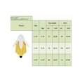 thumbnail image 6 of RUINIXCW Toddler Halloween Banana Costume Cute Contrast Color Sleeveless Romper, Kids Halloween Costume, 6 of 9