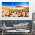thumbnail image 1 of Lake Bolivia Altipalno Panorama - Modern Seascape Canvas Artwork, 1 of 3
