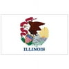 Illinois Flag 3x5ft Nylon