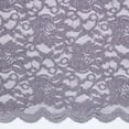 thumbnail image 2 of Zelouf Stretch Lace With Scallop With Roller Glitter  , Sewing, DIY, Crafts Fabric by the Yard, Violet Muse, 20 Yard, 2 of 3