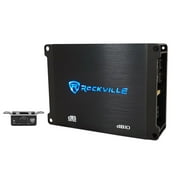Rockville dB10 800w Peak Mono Car Audio Amplifier 200 Watt RMS + Amp Wire Kit