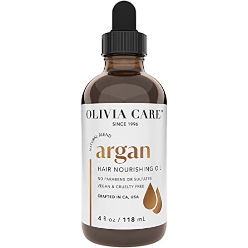 Argan Hair Oil By Olivia Care - Made With Natural Plant-Based Ingredients - Prov