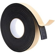 32.8 Feet Thick High Density Window Foam Strip 1.18Inch Width Single-Sided Adhesive EVA Seal Foam Strip