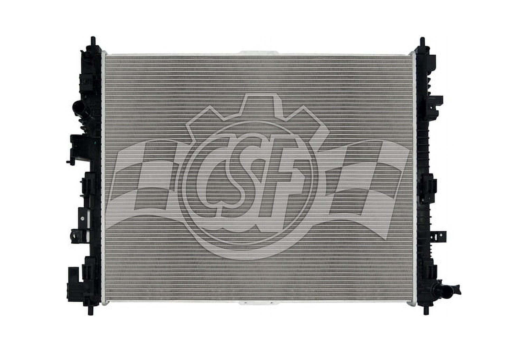 KOZAK Replacement Radiator For Volvo VNL 2003-2008, VNM 2004-2009 - Includes Frame, Lights, Wipers, Vest