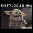 thumbnail image 2 of Men's Star Wars: The Mandalorian The Strugrogu Is Real Graphic T-Shirt, 2 of 5