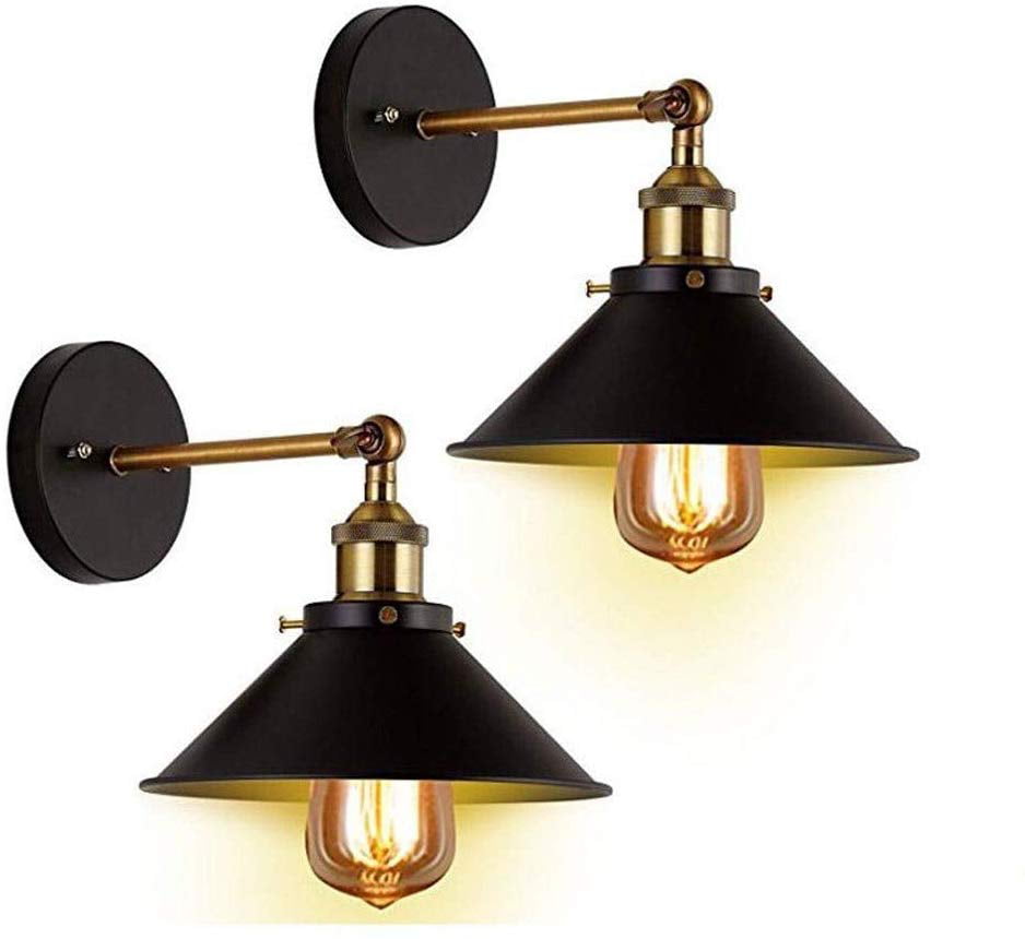 Bulb shoze Vintage Wall Lamp Industrial Retro Loft Iron Wall Lights Nodern WALL LAMP