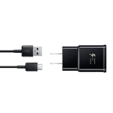 Fast Charging Wall Charger with USB Type C Cable Compatible Samsung Galaxy S9 S9 Plus S8 S8 Plus S10 S10 Plus Note 8 Note 9 Note 10 and Other Smartphones Fast Charger Kit for Samsung Galaxy