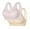 2Pcs Beige+Pink, variant on 2Pcs Breathable Anti-Sagging Breasts Sports Bras for Women Cooling Comfort Wireless Bra Breathable Lift Up Air Bra
