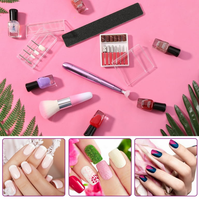 Nail Drill Set ネイルマシン ピンク ネイルマシン ジェルネイル ネイルオフ セルフネイル ネイル